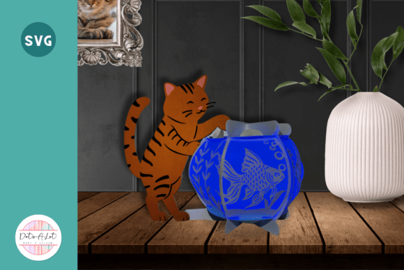 3D SVG Cat Design for Playful Branding and Packaging