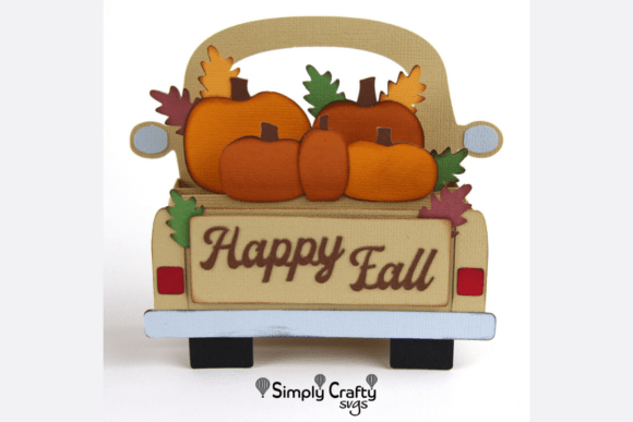 3D SVG Design for Fall Branding: A Versatile Graphic Asset
