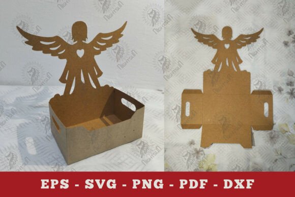 Angel Box Display Papercut SVG 1: A Christmas 3D SVG Review