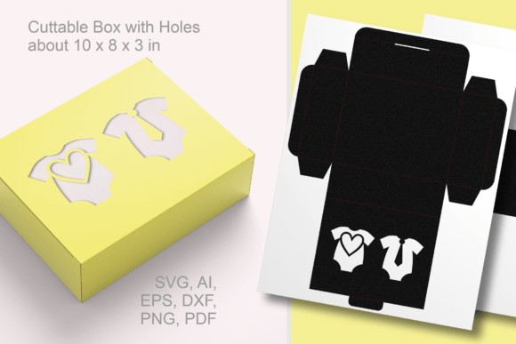 Baby Shower Rectangular Favor Box SVG Review for Real Projects