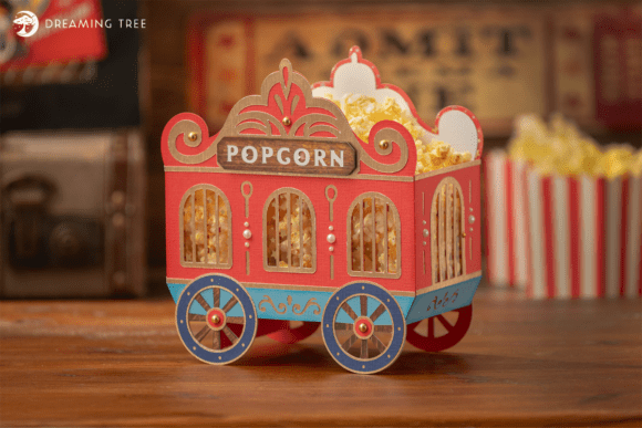 Big Top Snack Wagon SVG: A Vintage Embroidery Design for Real Projects