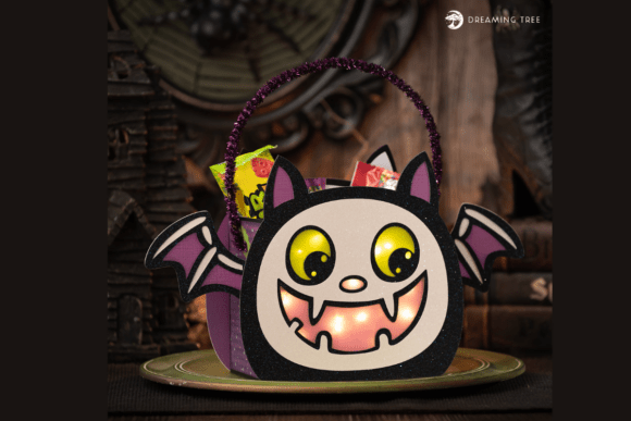Bony Bat Bag SVG: A Spooky 3D Design for Halloween Campaigns
