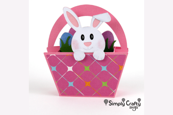 Bunny in a Basket Card SVG Review for Real Projects