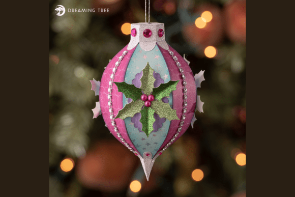 Holly Bauble SVG: A 3D Christmas Graphic Design Asset Worth Considering