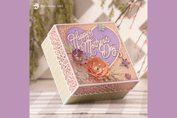 Mother’s Day Gift Box SVG: A 3D Design Asset for Local Branding