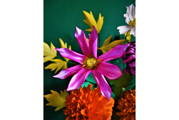 Orchid Dahlia 3D SVG Paper Flowers Review