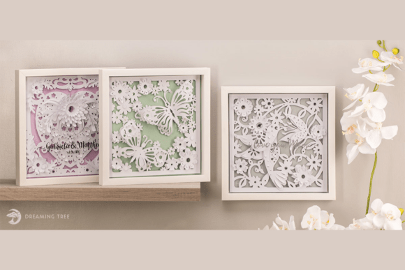 Paper Sculptures SVG Bundle: A 3D Ornamental Asset for Creative Projects
