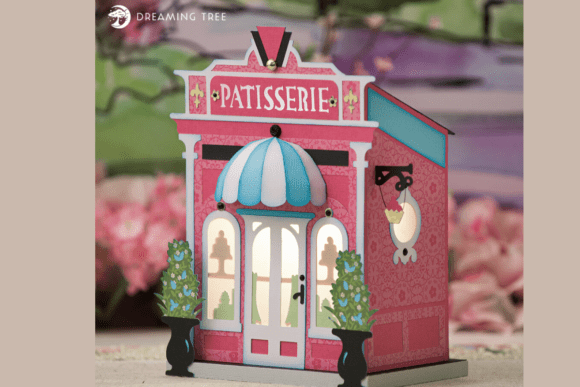 Patisserie SVG: A 3D Centerpiece for Creative Sellers