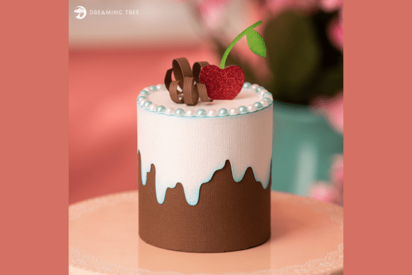 Petite Cake 3D SVG for Birthday Designs