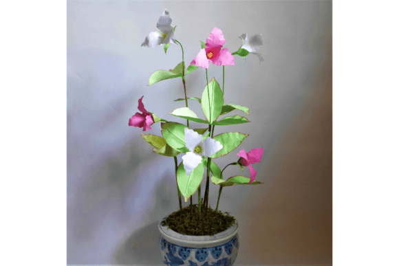 Trillium Grandiflorum 3D SVG Paper Flowers Review